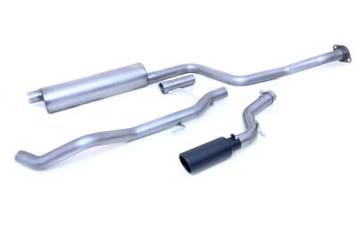 Gibson Performance - Gibson Performance 618822B Black Elite Cat-Back Single Exhaust System - Image 1