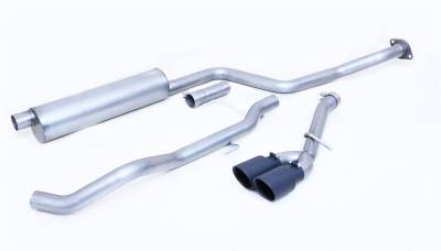 Gibson Performance - Gibson Performance 618823B Black Elite Cat-Back Dual Sport Exhaust System - Image 1