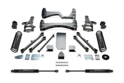 Fabtech - Fabtech K3055M Basic Lift System w/Shocks - Image 1