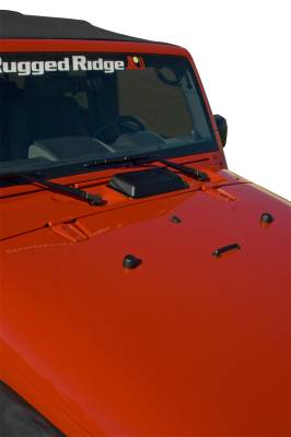 Rugged Ridge - Rugged Ridge 11352.12 Hood Scoop - Image 2