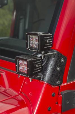 Rugged Ridge - Rugged Ridge 11232.36 A-Pillar Light Mount - Image 5