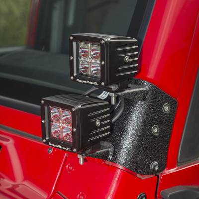 Rugged Ridge - Rugged Ridge 11232.38 A-Pillar LED Kit - Image 2