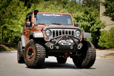 Rugged Ridge - Rugged Ridge 11540.25 Double X Striker Winch Guard - Image 6
