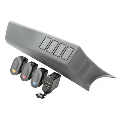 Rugged Ridge - Rugged Ridge 17235.88 A Pillar Switch Pod Kit - Image 2