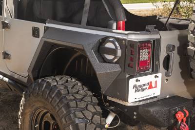 Rugged Ridge - Rugged Ridge 11615.06 XHD Armor Fenders - Image 4