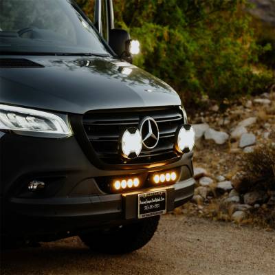 KC HiLites - KC HiLites 0296 Dual FLEX ERA LED Light Bar Bumper Mount Kit - Image 3