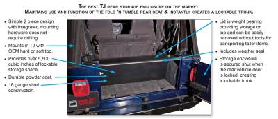 Tuffy Security Products - Tuffy Security Products 296-01 Standard Cargo Enclosure - Image 3