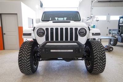 ICI (Innovative Creations) - ICI (Innovative Creations) AL-FBM57JPN-RT Alumilite Front Bumper - Image 4