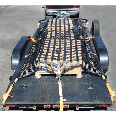 Bulldog Winch - Bulldog Trailer Cargo Net 8x12 Ft Trailer Cargo Restraint System - Image 2