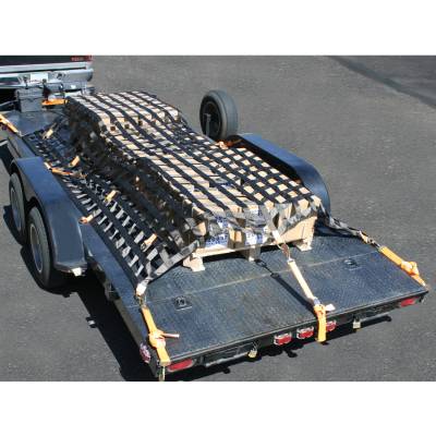 Bulldog Winch - Bulldog Trailer Cargo Net 8x12 Ft Trailer Cargo Restraint System - Image 4