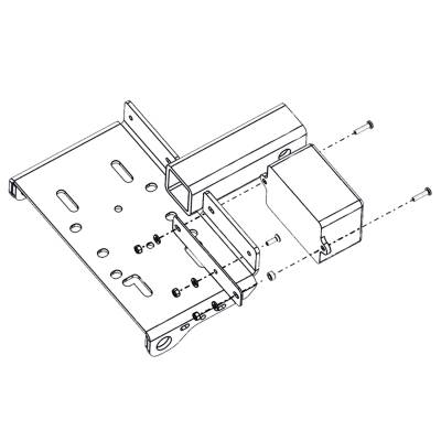 Bulldog Winch - Bulldog ATV/UTV Winch Receiver Mount 1 1/4 X 1 1/4 Inch - Image 1