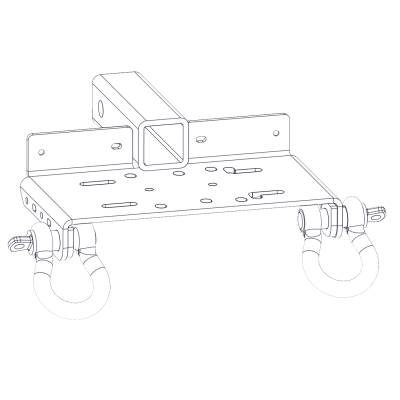 Bulldog Winch - Bulldog ATV/UTV Winch Receiver Mount 2 X 2 Inch - Image 2