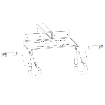 Bulldog Winch - Bulldog ATV/UTV Winch Receiver Mount 2 X 2 Inch - Image 3