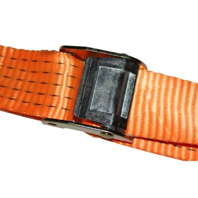 Bulldog Winch - Bulldog 4pc Cambuckle Strap Set 2 inchx60 Inch HD Orange - Image 2