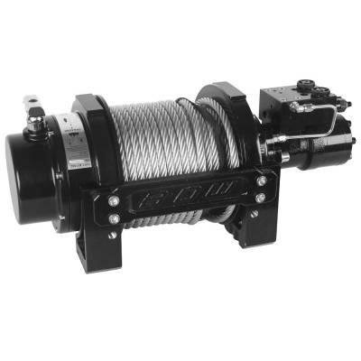 Bulldog Winch - Bulldog 15000 Lbs Hydraulic Winch w/ 98 Feet Wire Rope - Image 2