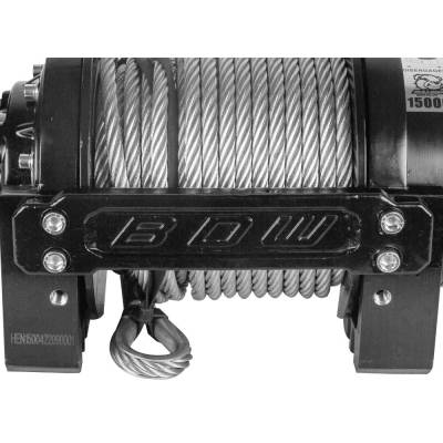 Bulldog Winch - Bulldog 15000 Lbs Hydraulic Winch w/ 98 Feet Wire Rope - Image 3