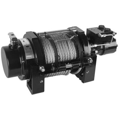 Bulldog Winch - Bulldog 15000 Lbs Hydraulic Winch w/ 98 Feet Wire Rope - Image 8