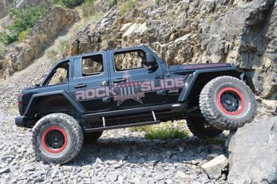 Rock Slide Engineering - Rock Slide Gen 3 Step Sliders - Jeep Wrangler JL 4 Door 2018 to 2023 - Image 2
