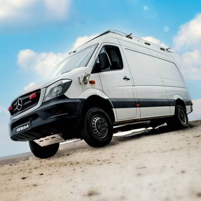 Asfir 4x4 - Asfir 4x4 Mercedes Sprinter Front Skid Plate - 4x4 - Image 2