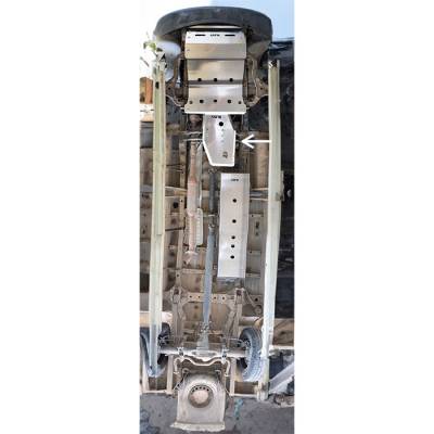 Asfir 4x4 - Asfir 4x4 Mercedes Sprinter 4X4 Transmission & Transfer Case Skid Plate - Image 2