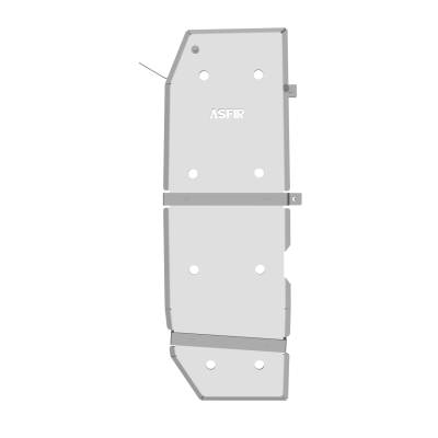 Asfir 4x4 - Asfir 4x4 Jeep Liberty / Dodge Nitro Fuel Tank Skid Plate - Image 1