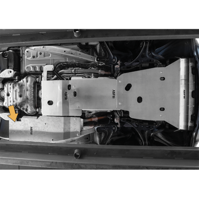 Asfir 4x4 - Asfir 4x4 Jeep Grand Cherokee WK2 Fuel Pipeline Skid Plate - Image 3