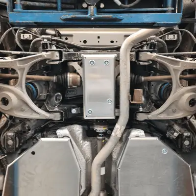 Asfir 4x4 - Asfir 4x4 Jeep Grand Cherokee WK2 Rear Differential Skid Plate - Image 1