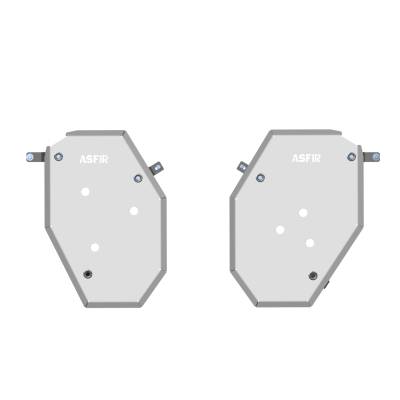 Asfir 4x4 - Asfir 4x4 Jeep Grand Cherokee WL Fuel Tank Skid Plate - Image 1