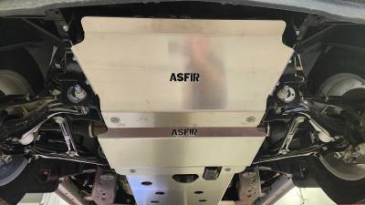 Asfir 4x4 - Asfir 4x4 Silverado & Sierra 1500 Front Skid Plate - Crew Cab - Image 2