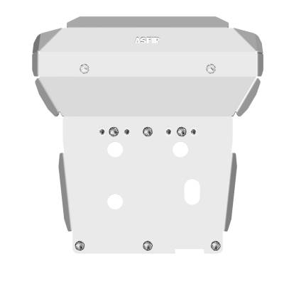Asfir 4x4 - Asfir 4x4 Chevrolet Colorado Front Skid Plate - Image 1