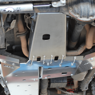 Asfir 4x4 - Asfir 4x4 Engine (Oil Pan) & Transmission Skid Plate - Jeep Wrangler JK 07-11 (3.8L) - Image 2