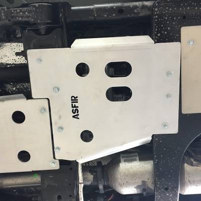 Asfir 4x4 - Asfir 4x4 RAM 3500500 Transfer Case Skid Plate - SWB/LWB - Image 2