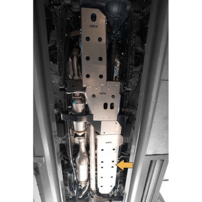 Asfir 4x4 - Asfir 4x4 RAM 3500 Fuel Tank Skid Plate - SWB - Double Cab - 31 Gal. - Image 3