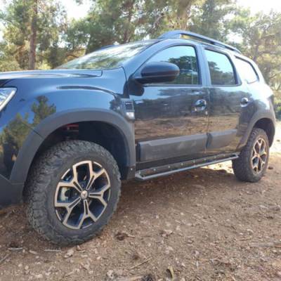 Asfir 4x4 - Asfir 4x4 Dacia Duster Side Pipe Protector - Image 2