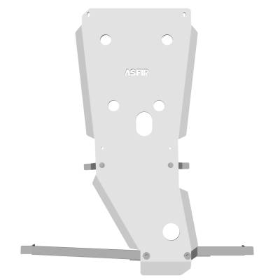 Asfir 4x4 - Asfir 4x4 Toyota Land Cruiser 120/125 / Lexus GX 470 Transmission & Transfer Case Skid Plate (Non-KDSS) - Image 1