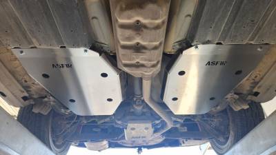 Asfir 4x4 - Asfir 4x4 Subaru Crosstrek (XV) / Forester Fuel Tank Skid Plate (2 Pcs) - Image 2