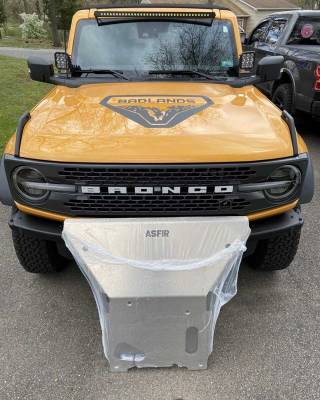 Asfir 4x4 - Asfir 4x4 Ford Bronco 6th Gen Front Skid Plate - for Modular & Capable Bumper - Image 3