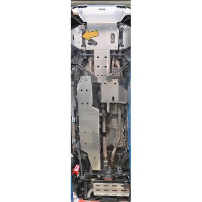 Asfir 4x4 - Asfir 4x4 Ford Bronco 6th Gen Front Lower Control Arms Skid Plate - Image 6