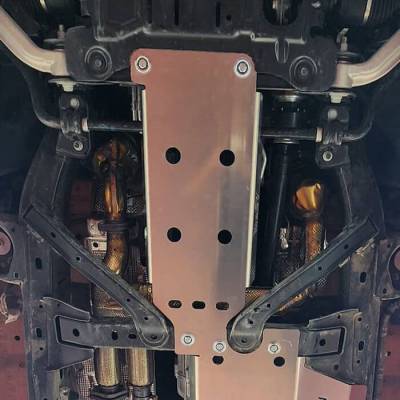 Asfir 4x4 - Asfir 4x4 Ford Bronco 6th Gen / Ranger Raptor Transmission Skid Plate - without Sway Bar Disconnect - Image 3