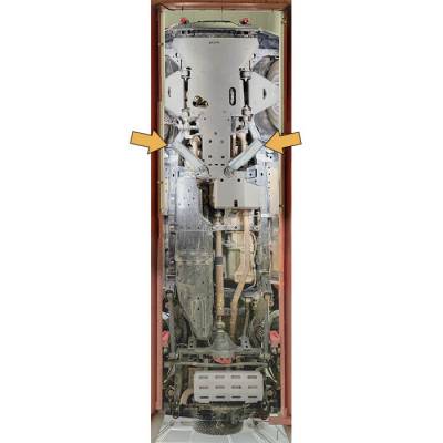 Asfir 4x4 - Asfir 4x4 Ford Bronco 6th Gen / Ranger Raptor Transmission Crossmember Arm Protector (Left & Right) - Image 4