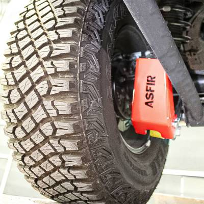 Asfir 4x4 - Asfir 4x4 Ford Bronco 6th Gen - Rear Shock Steel Skid-Plate Guards - Image 2