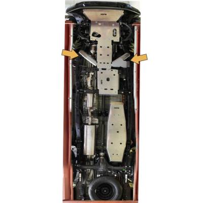 Asfir 4x4 - Asfir 4x4 Ford Ranger Gear Crossmember Arm Protector (Left & Right) & Fuel Filter - Image 5