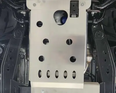 Asfir 4x4 - Asfir 4x4 Silverado & Sierra 1500 Transmission Skid Plate 18+ - Image 2