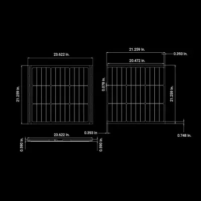 KC HiLites - KC HiLites 5003 BLOX Modular Solar Panel - Image 3