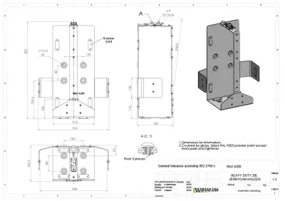 Wavian USA - Swiss Link - NATO Fuel Can Front Load Mounting System - Image 4