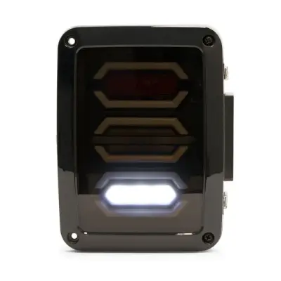 DV8 Offroad - Octagon LED Tail Light For Jeep Wrangler JK 2007-2017 - Image 2