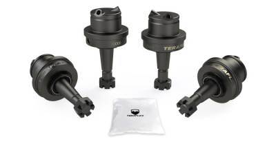 TeraFlex Suspension - TeraFlex Wrangler JL–JT HD Ball Joint Kit–No Knurl (All 4) - Image 1