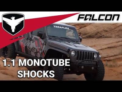 TeraFlex Suspension - TeraFlex  JL: Falcon 1.1 Monotube Shock Kit (2-3.5” Lift) - Image 2