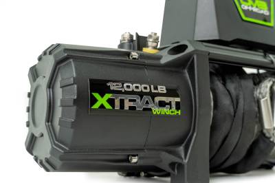 DV8 Offroad - DV8 Offroad Xtract 12k Synthetic Rope Winch - Image 3