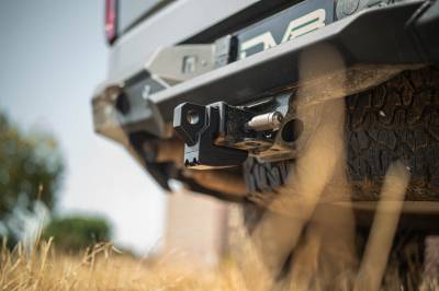 DV8 Offroad - DV8 Xtract Hitch Skid Plate - Black - Image 2